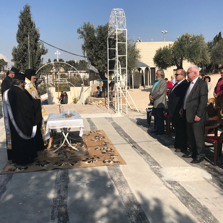 Μεγάλη συγκίνηση στους Αγιους Τοπους