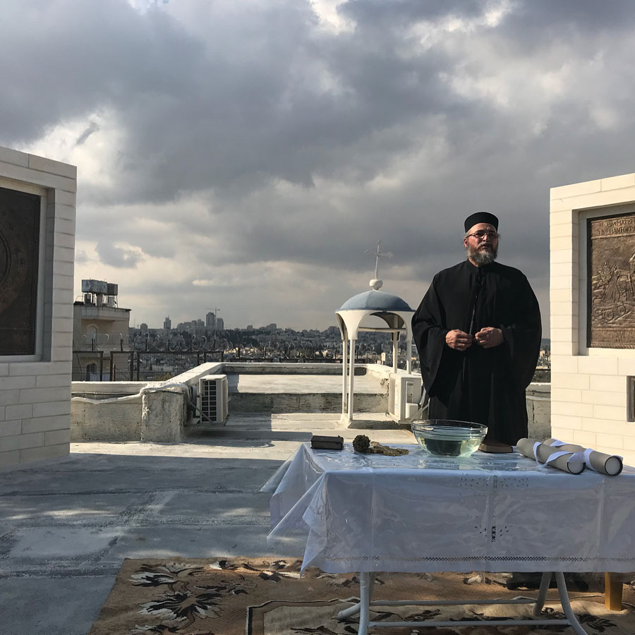 Μεγάλη συγκίνηση στους Αγιους Τοπους